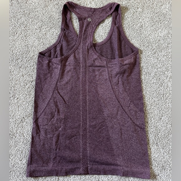 Purple Swiftly Tech Racerback - Picture 2 of 4